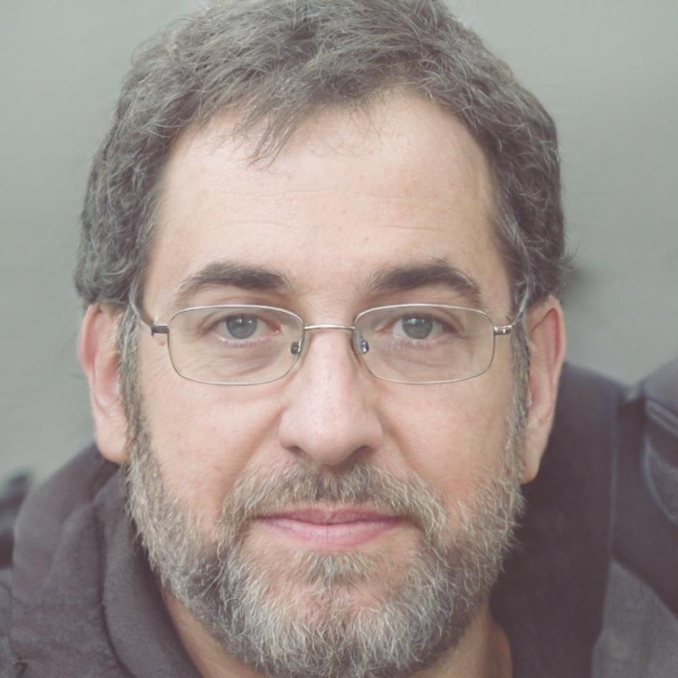 Retrato de Evaristo Mendoza, usuario satisfecho del sistema moralitheveno
